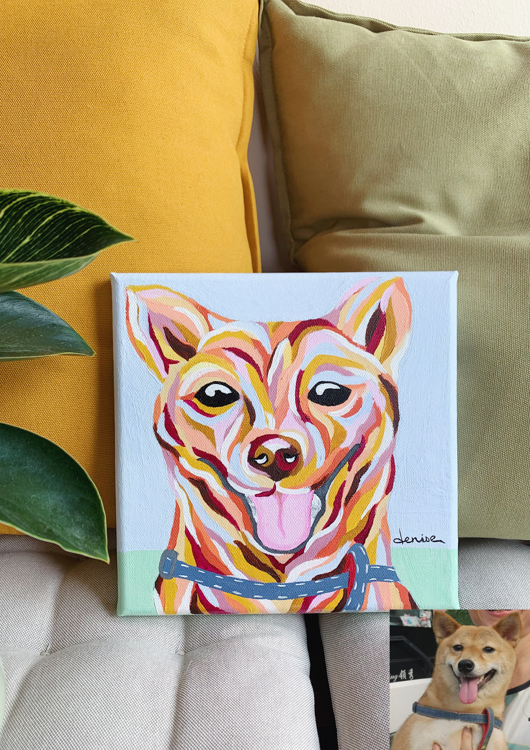Pet Portrait Painting