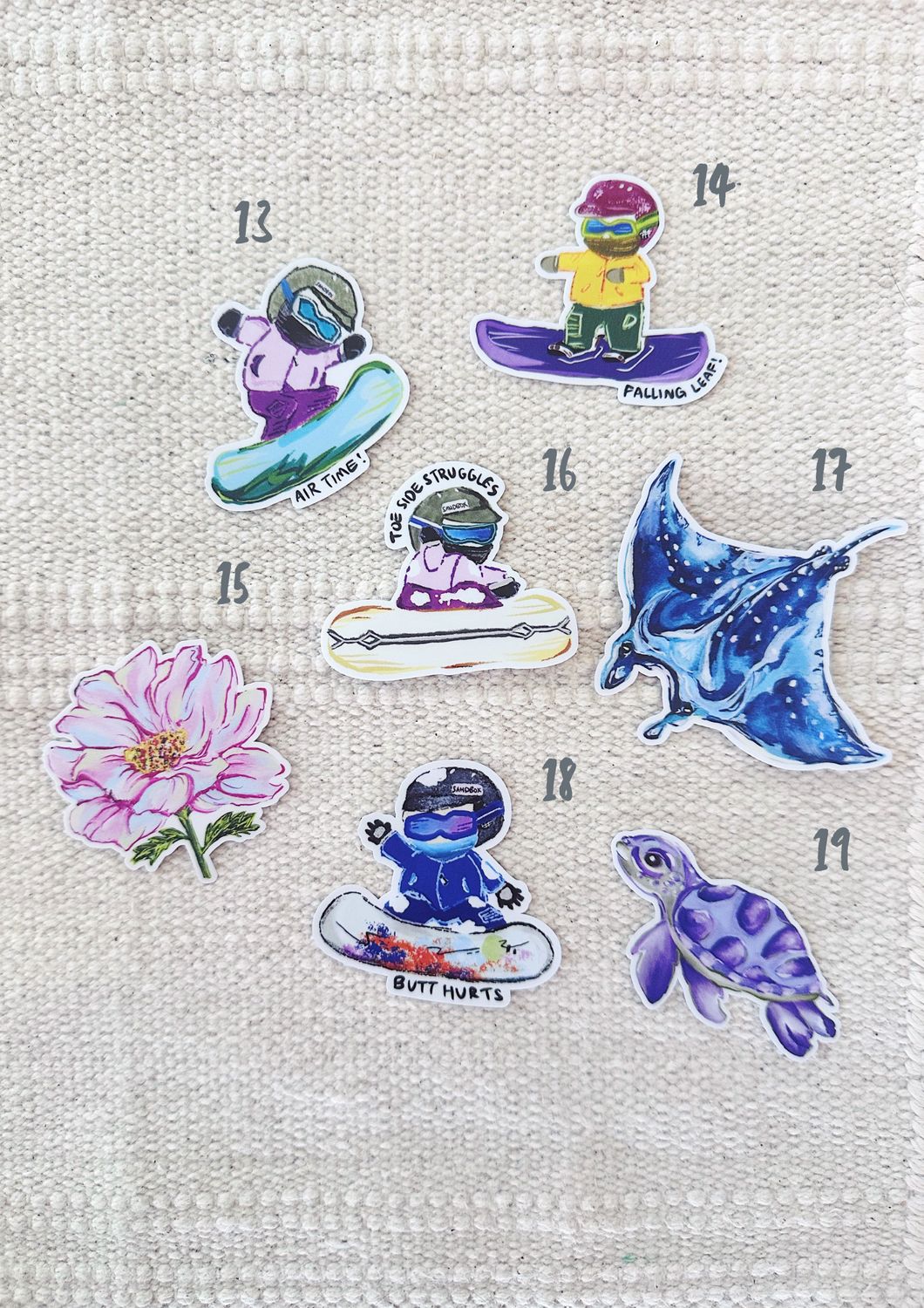 Vinyl Waterproof Stickers