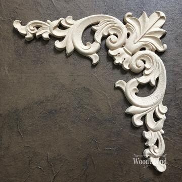 WoodUbend pack of 2 pediments -2094