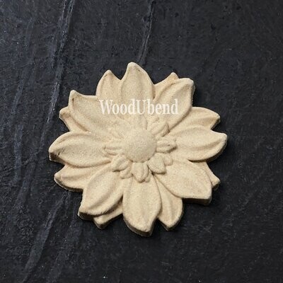 classic rounded petal flower