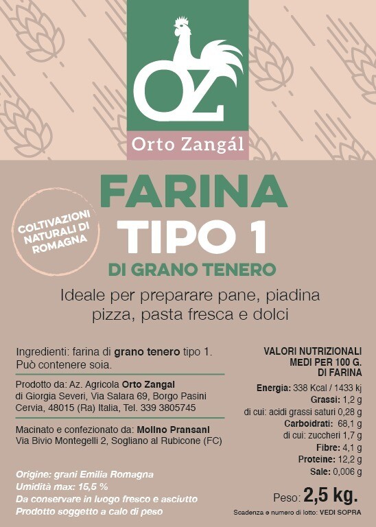 FARINA TIPO 1