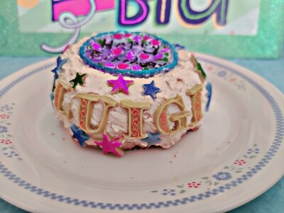 *CUSTOMIZED* Apple Peanut Butter Pupcake (Grain-free,  Gluten-free)