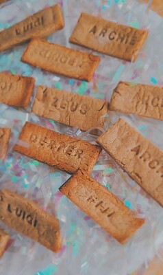 *CUSTOMIZED Banana Oat Doggie Granola Bars (Gluten-free)