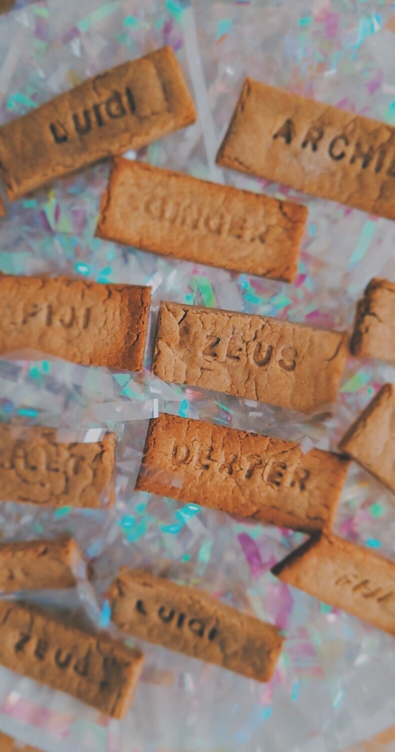 *CUSTOMIZED Banana Oat Doggie Granola Bars (Gluten-free)