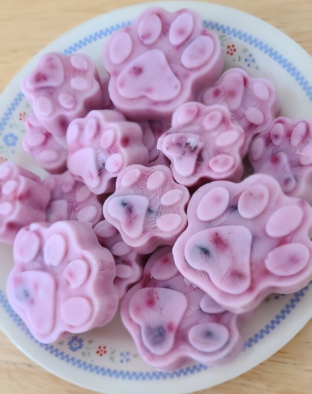 Mixed Berry Frozen Yogurt Bites