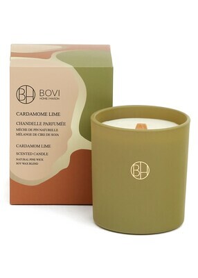 SIGNATURE SCENTED CANDLE BY BOVI - CARDAMOM LIME