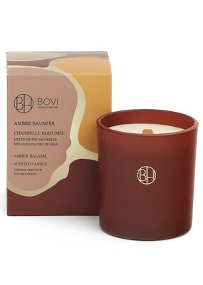 SIGNATURE SCENTED CANDLE BY BOVI - AMBER BALSAM
