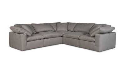 CLAY SECTIONAL - LIGHT GREY
