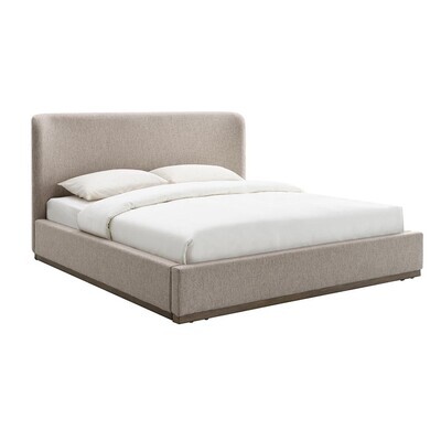FAYE KING BED - PERFECT TAUPE