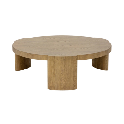 ADALINE COFFEE TABLE - AGED OAK