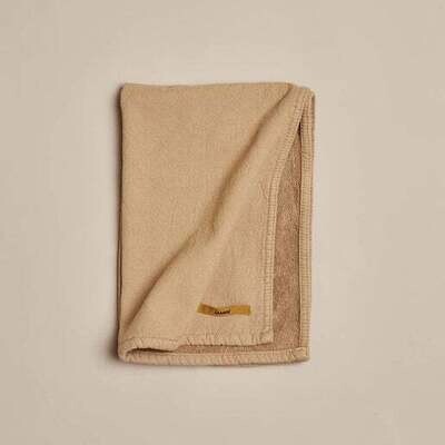 VINTAGE WASH TEA/HAND TOWEL - NUTMEG