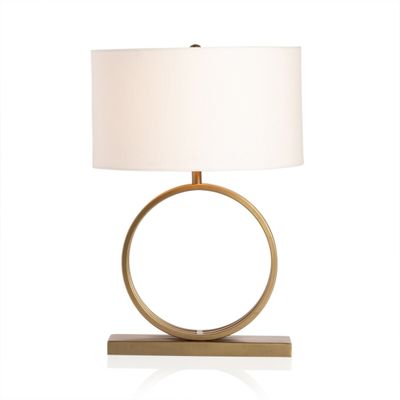 LAURA TABLE LAMP - ANTIQUE BRASS