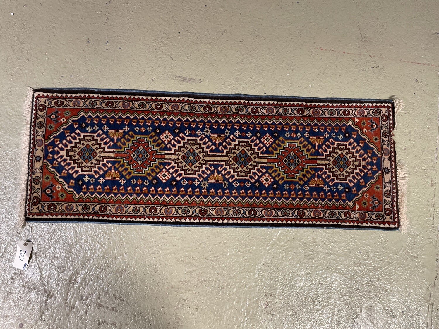 Tapis de galerie géométrique - 161x59 cm.