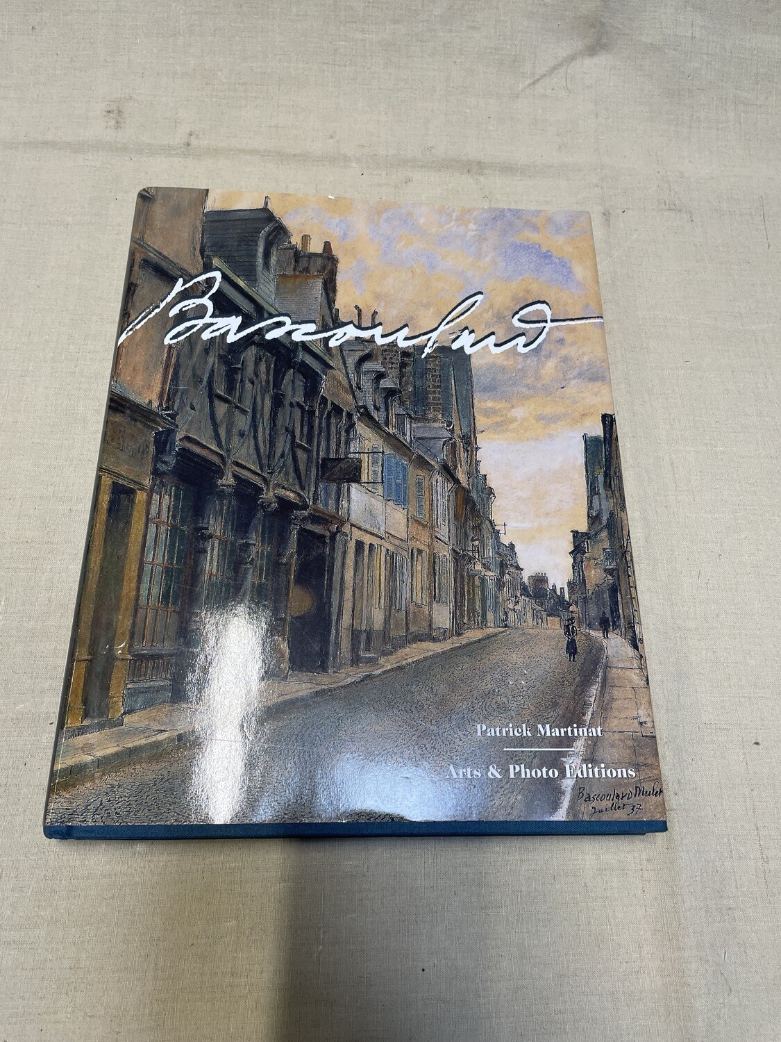 Rare livre en très bon état, épuisé,  "Marcel BASCOULARD" par Patrick MARTINAT, éditions ARTS & PHOTO, 2000.