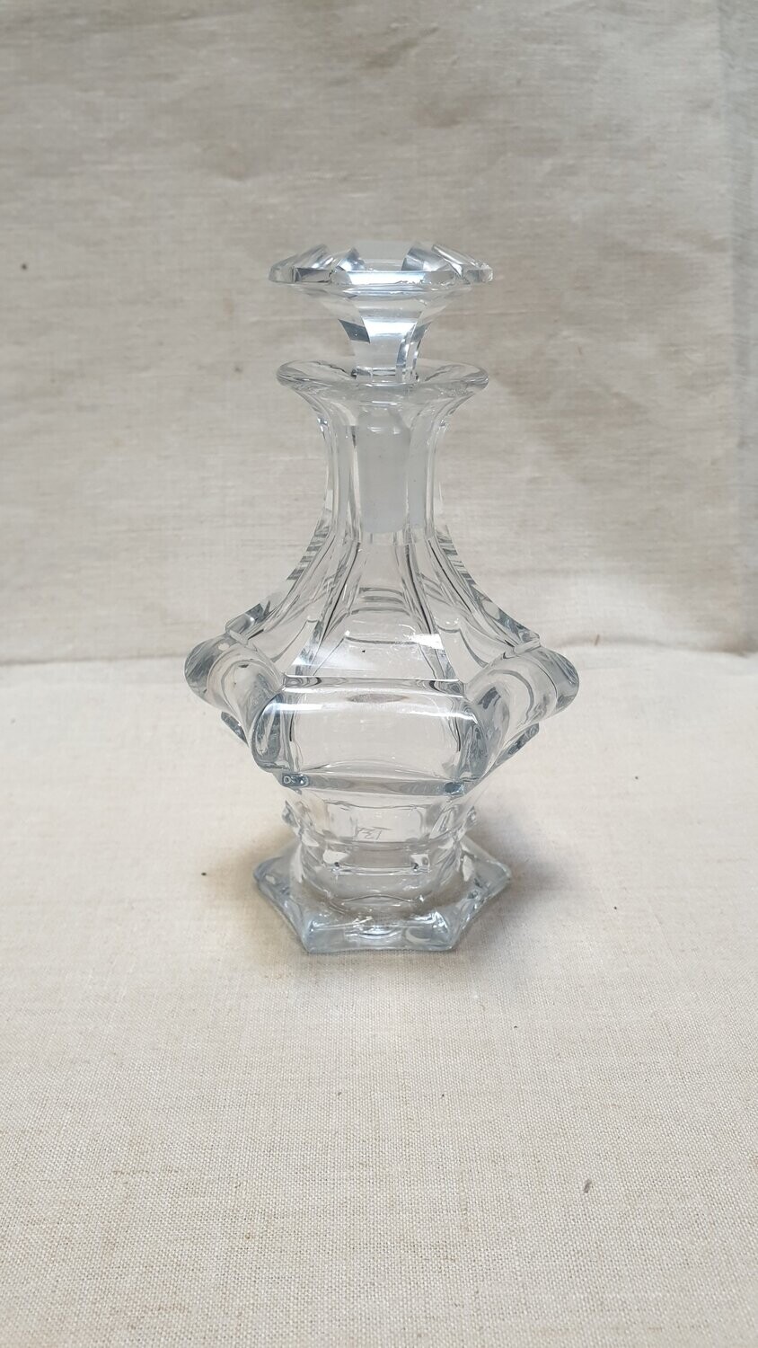 flacon en cristal - Hauteur 14.5 cm