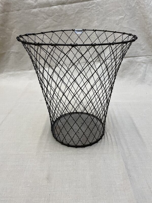 Corbeille en fer - Hauteur 30 cm et Diamètre 12 cm