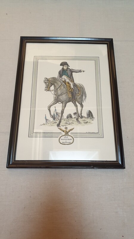Napoléon à Friedland - 40 cm x 29,3 cm