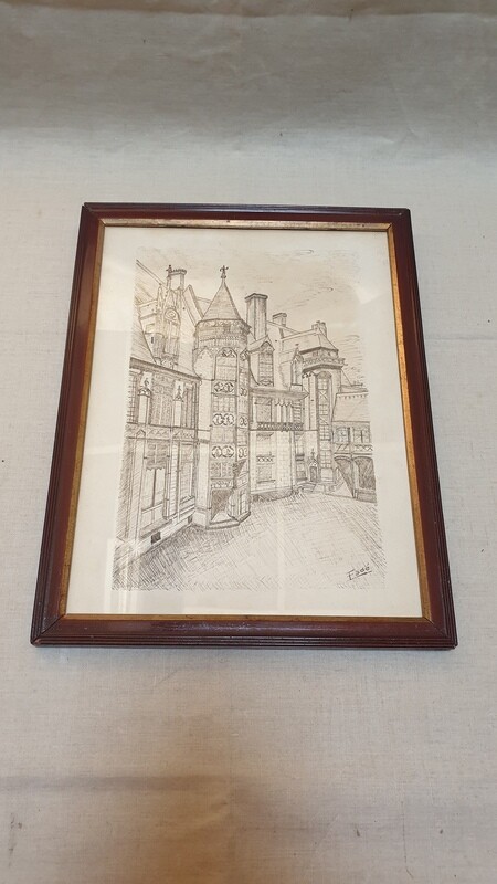 Palais Jacques Coeur - Bourges - Esdé  - 35 cm x 27,5 cm