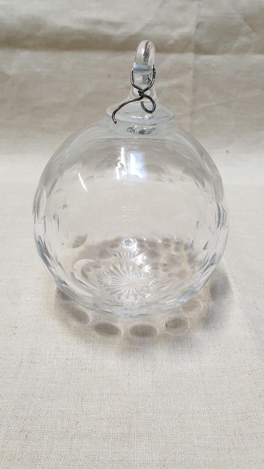 Boule  en verre H-12cm