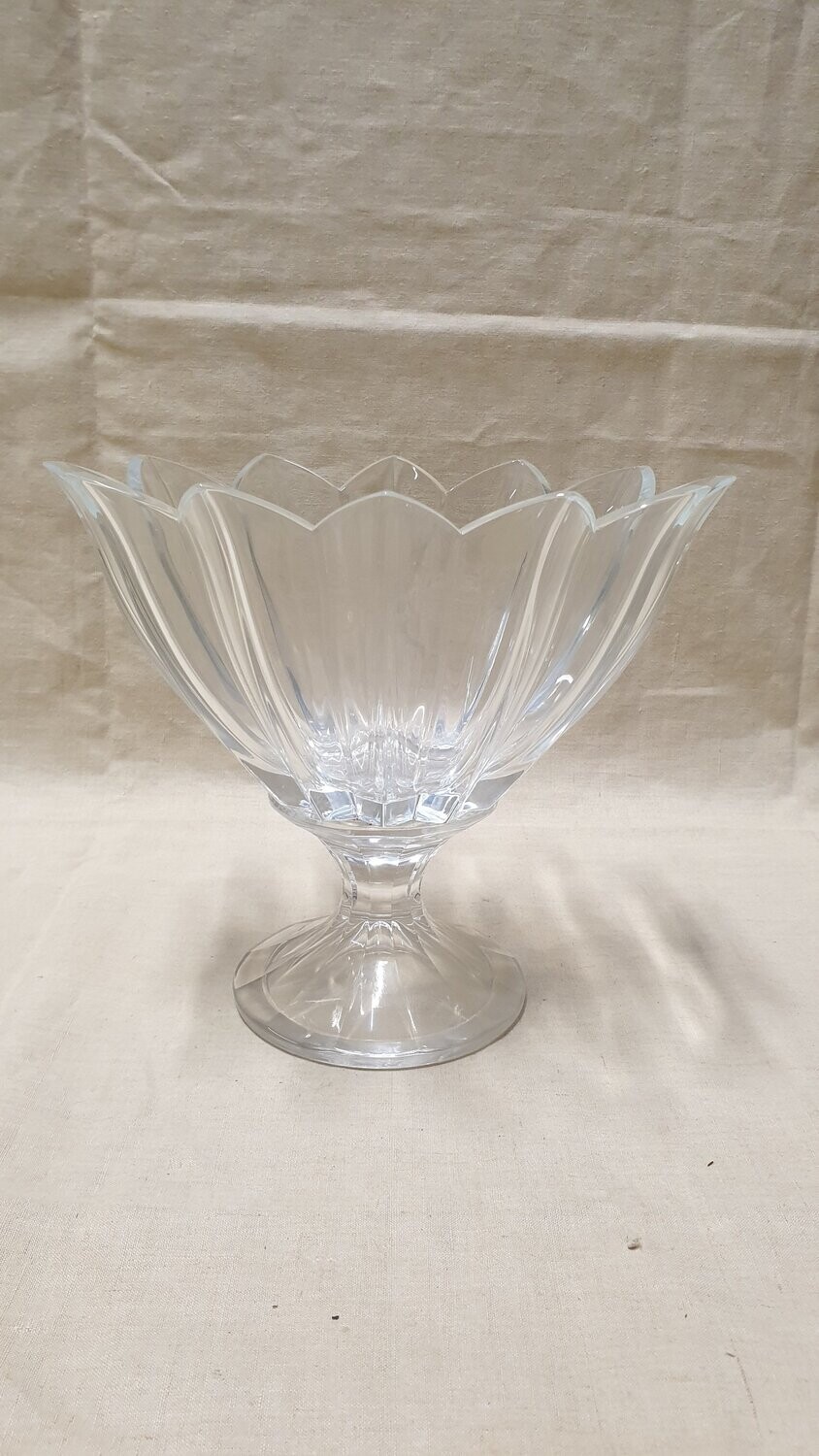 Coupe en verre - H-20,5cm L-25cm P-17,5cm