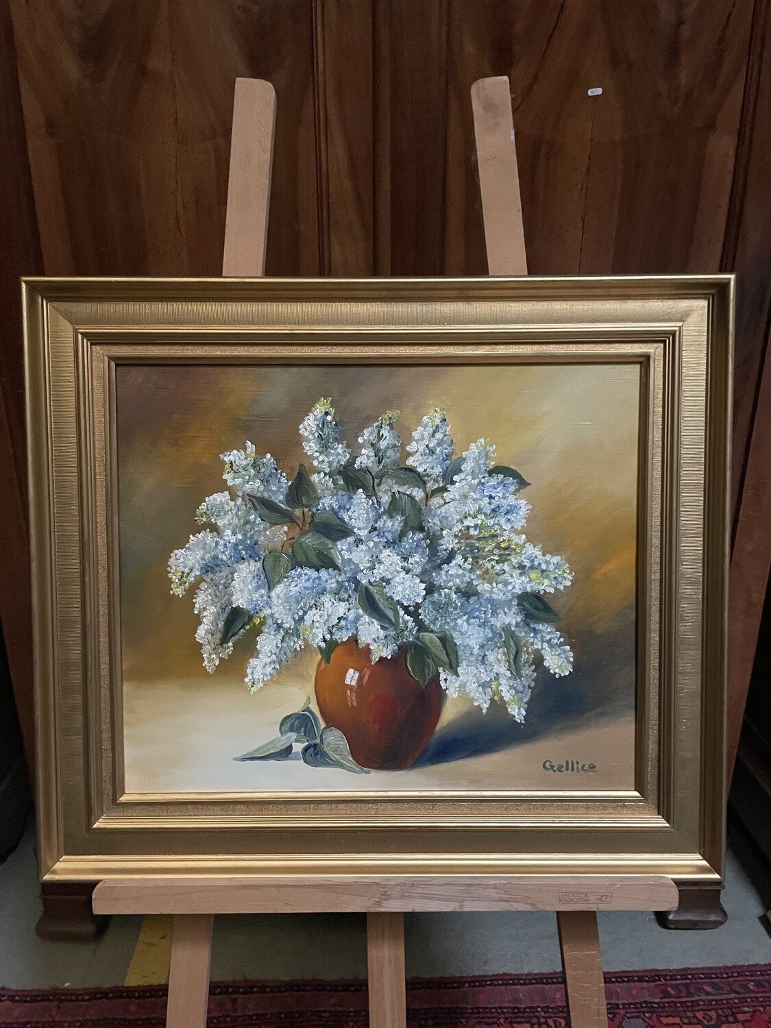 GALLICE Odette "Lilas" - 46.5 x 55.5