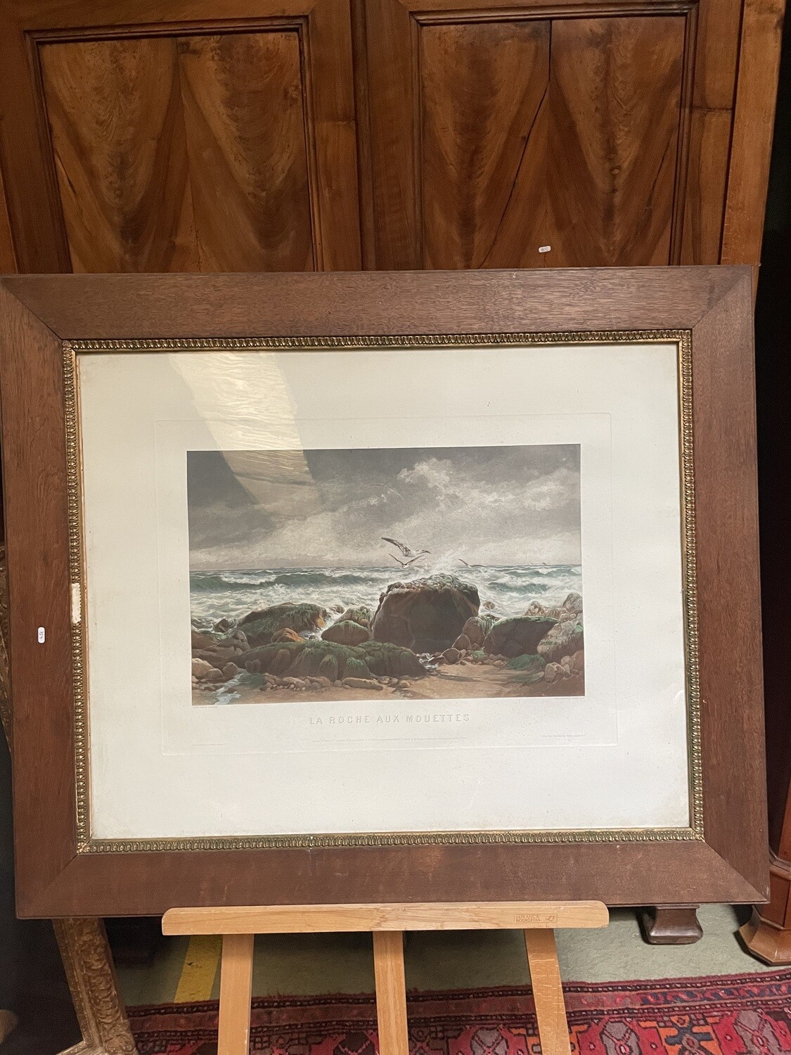 "La roche aux mouettes" par Maurice COURANT
