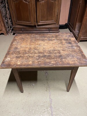 Table de salon rectangulaire en bois - L 80,5 x l 100 x H 69 cm