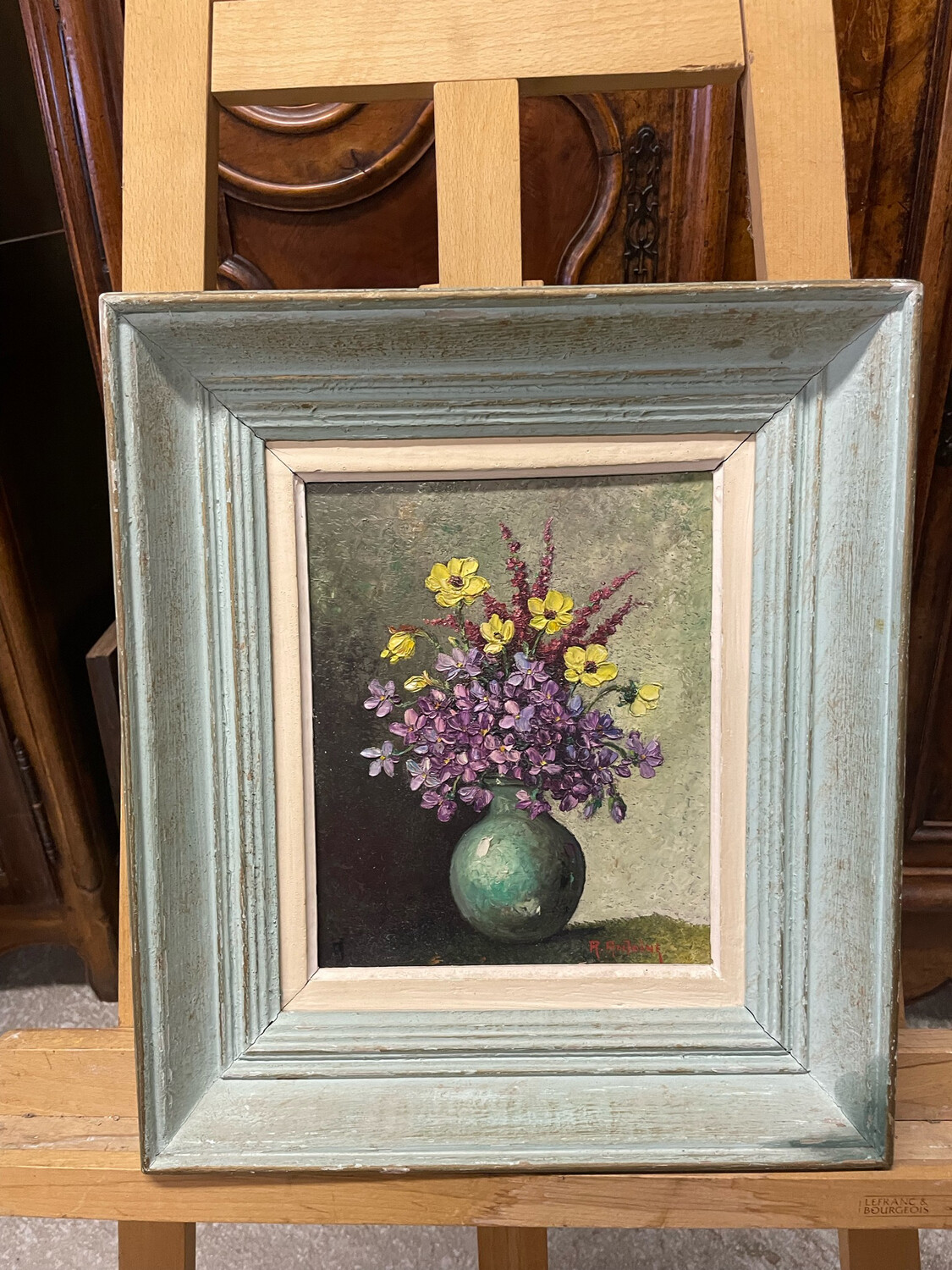Atelier R.ANTOINE : Bouquets de fleurs - 36 x 41 cm