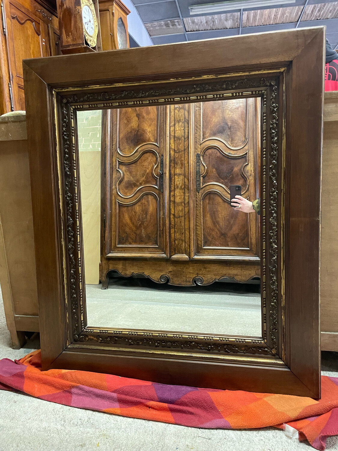 Magnifique miroir - 102,5 x 119,5 cm