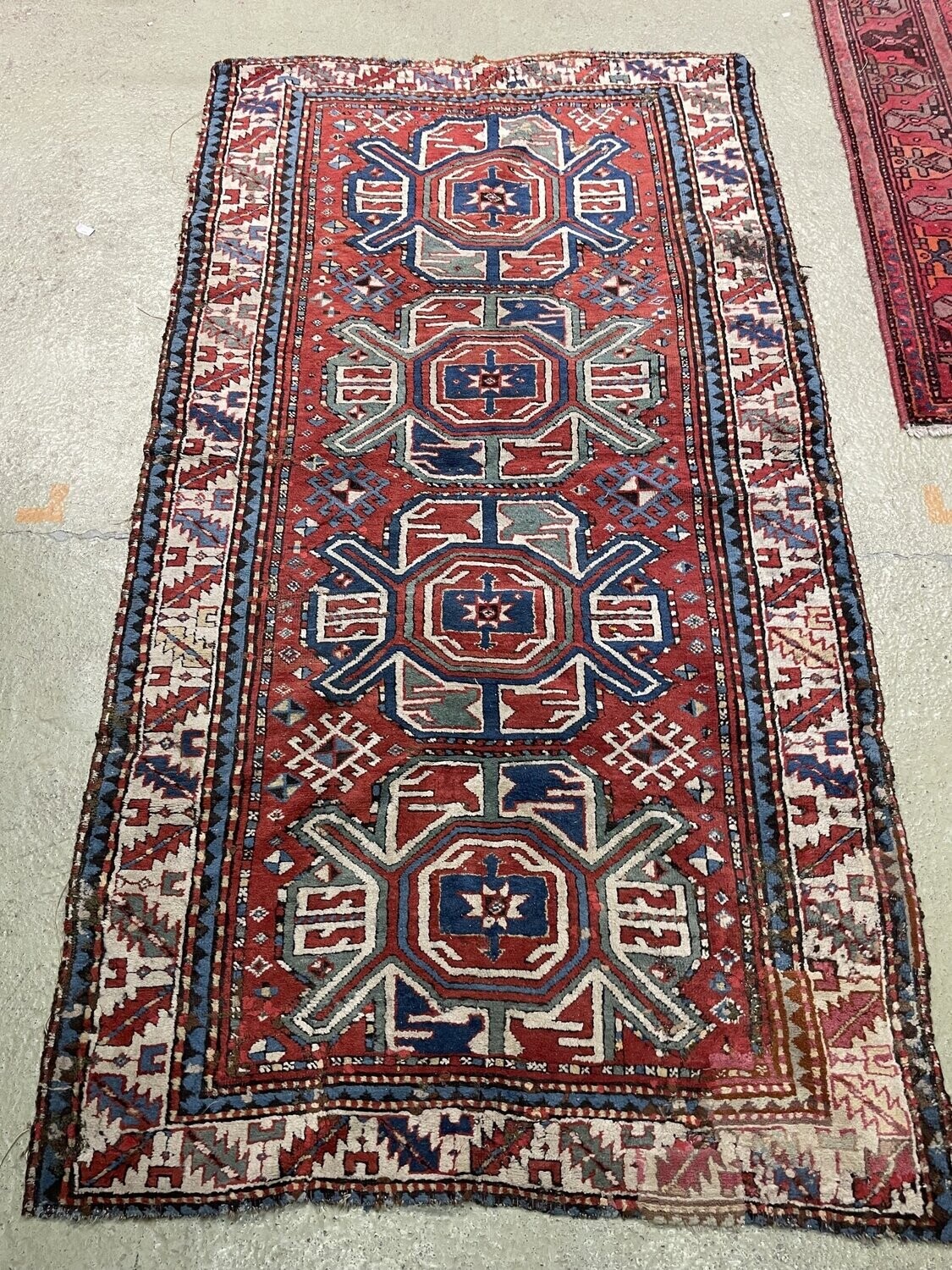 Magnifique tapis turc doublé  231 x 121