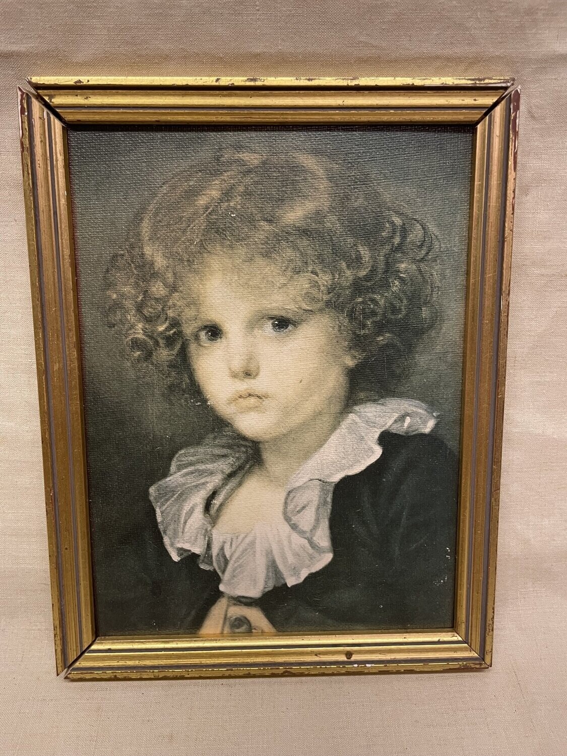 Portrait d'une petite fille 26x20