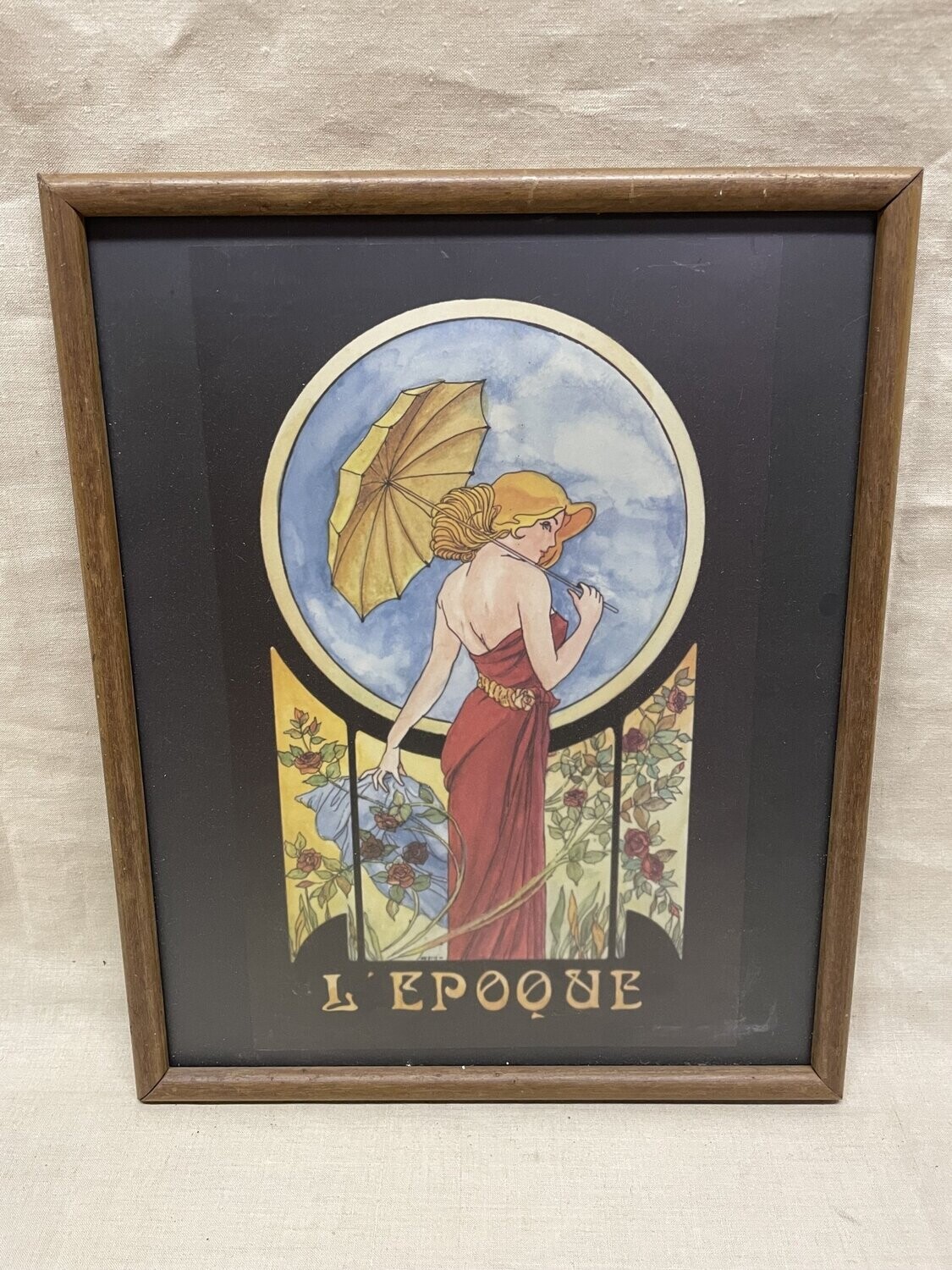 Affiche "L'époque" 39x31,5