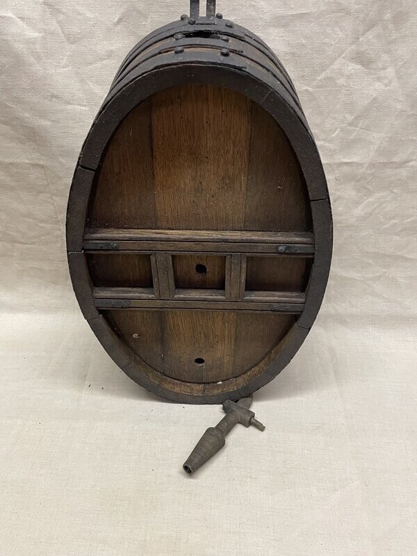 Vinaigrier ancien en bois 41x26