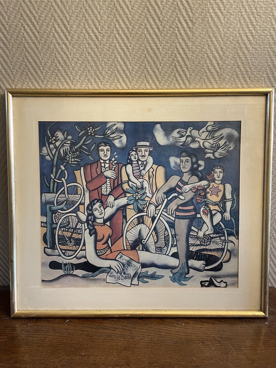 "Hommage à Louis David" - 42 x 56 cm