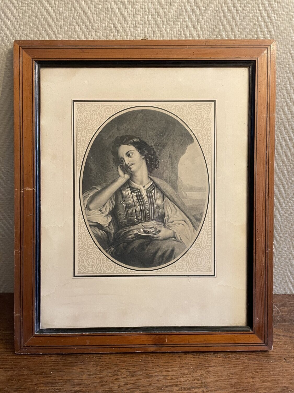 Reproduction en noir et blanc - 41 cm x 49 cm