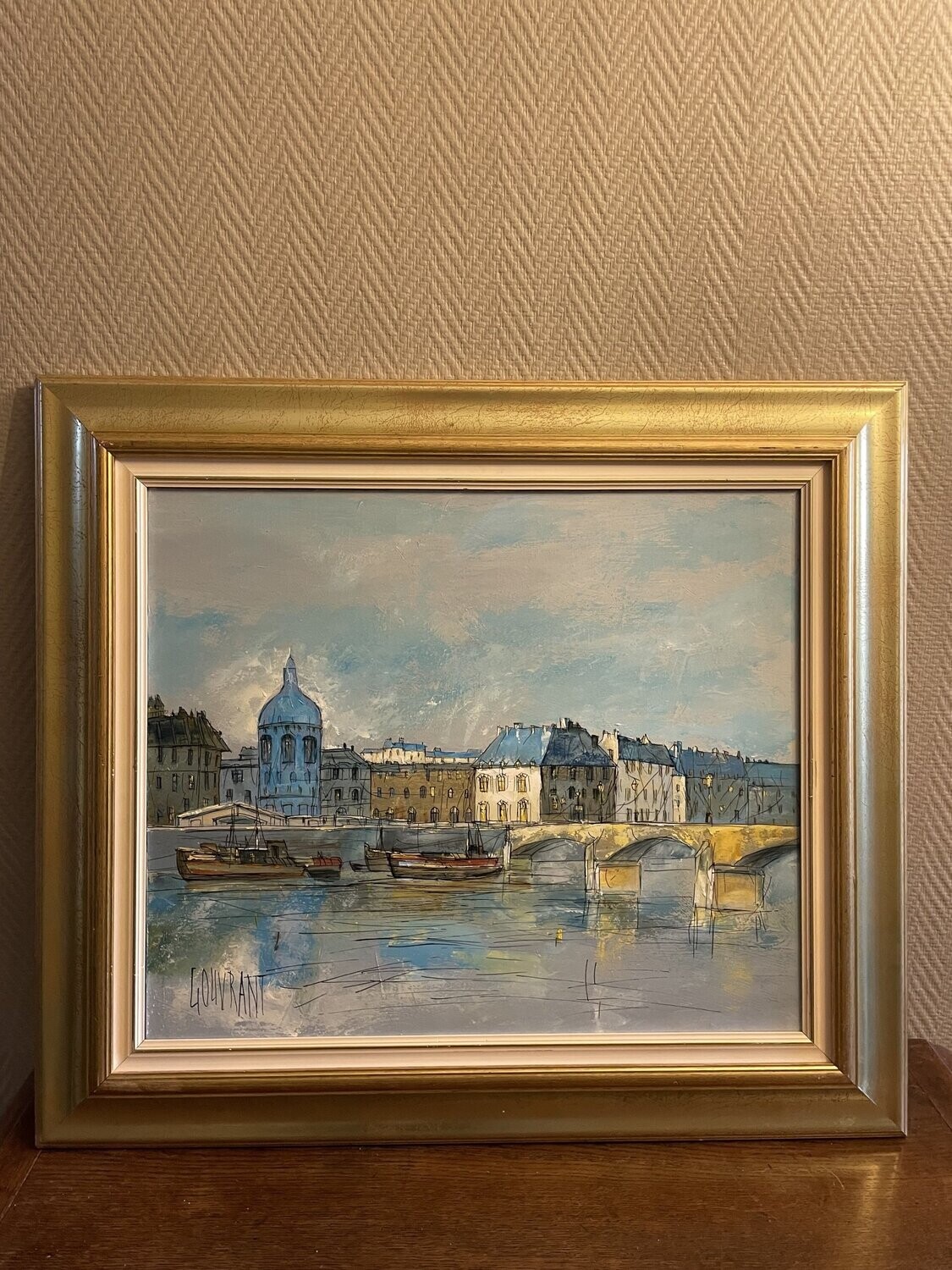 Gérard  Gouvrant - Nantes ou environs ? 73 cm x 64 cm