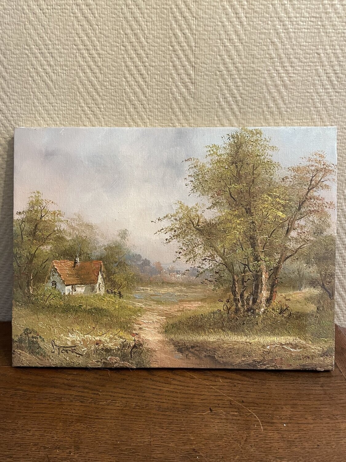 Paysage de campagne - 40 cm x 30 cm