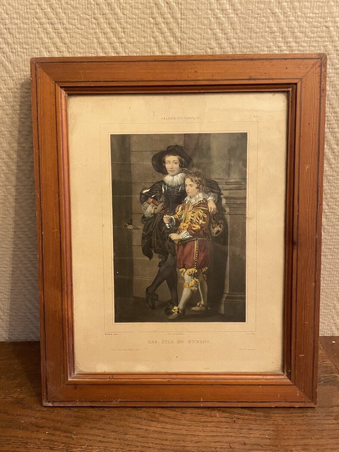 "Les fils de Rubens" - 29 cm x 35,5 cm