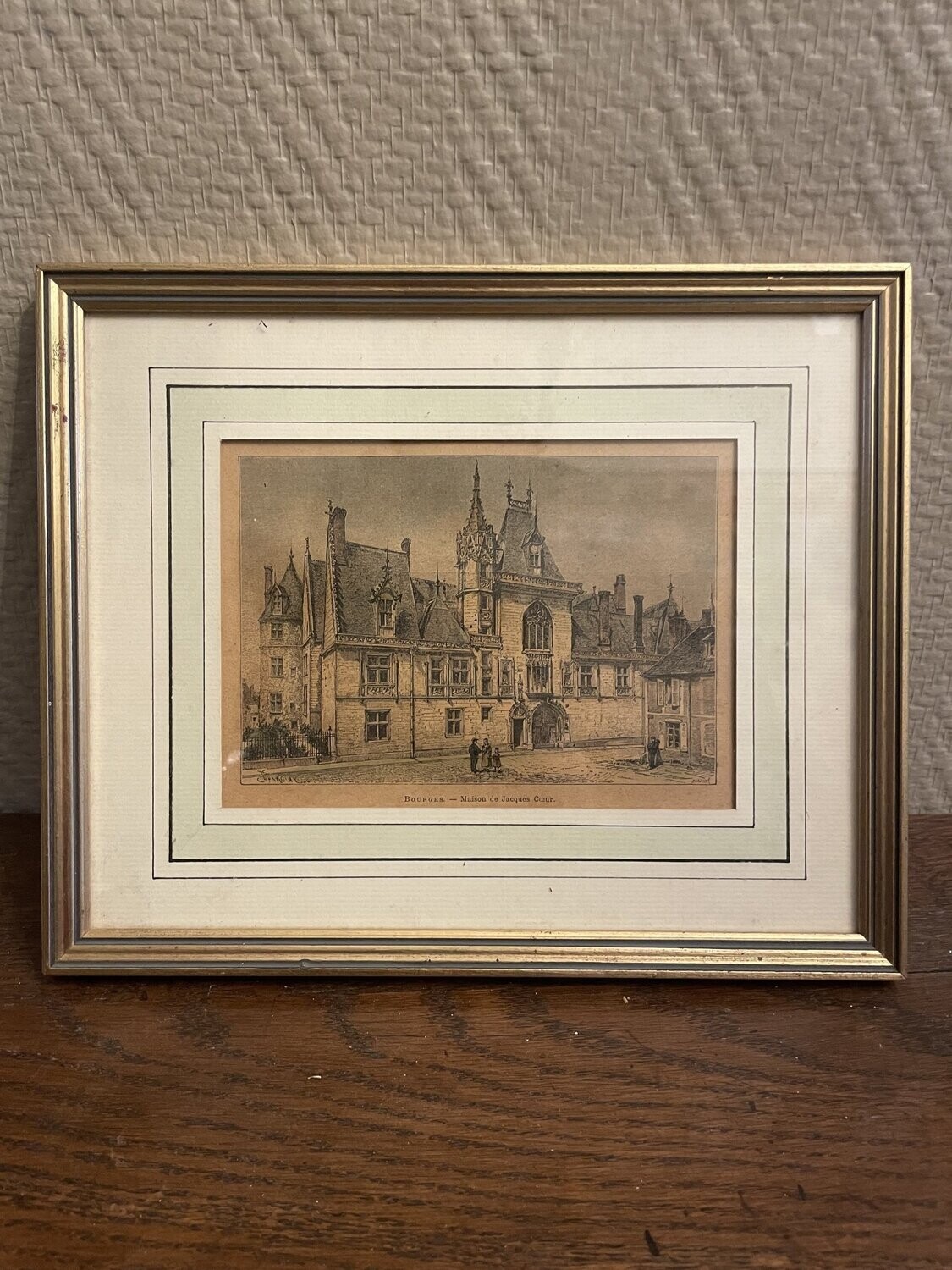 Bourges maison Jacques Cœur - 25 cm x 20 cm