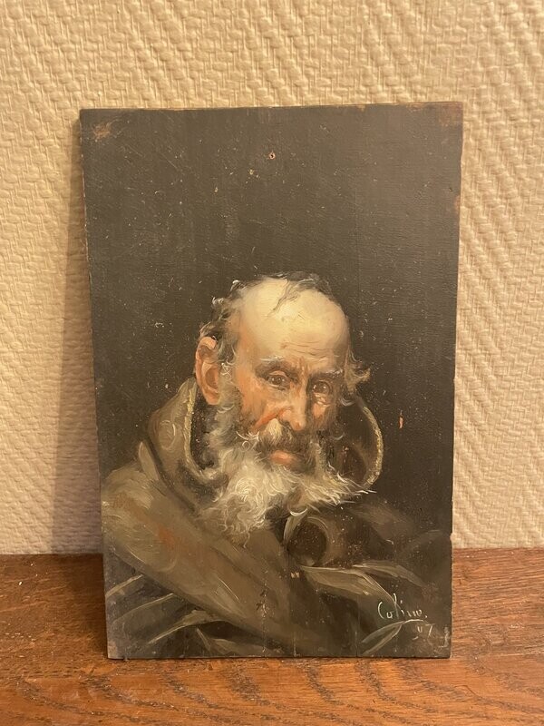 Portrait d'homme  - 19 cm x 30 cm