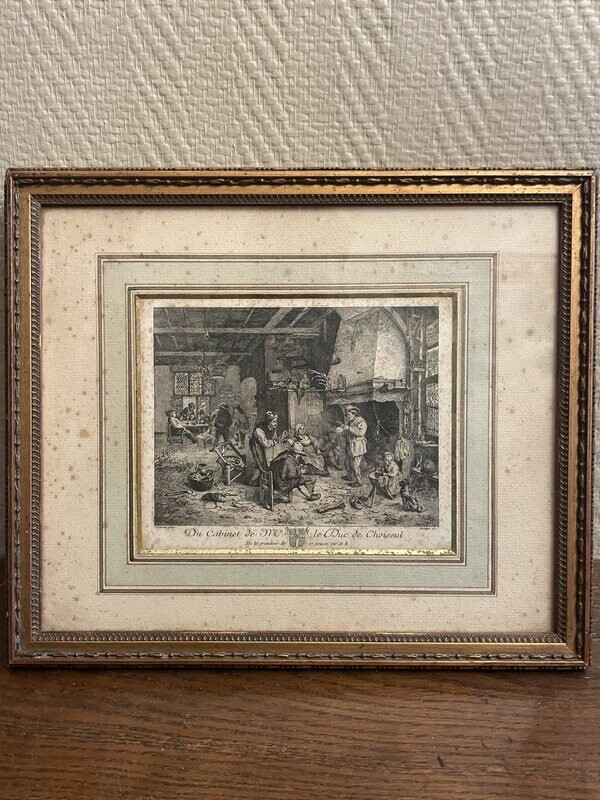 Du cabinet de monsieur le Duc de choiseul - 33 cm x 28 cm