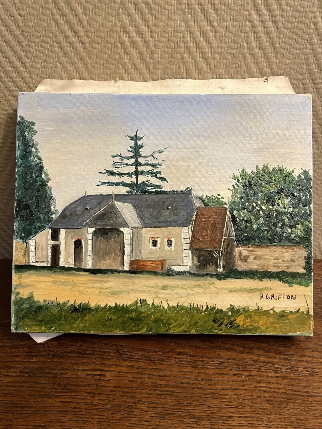 R. Griffon, Grange de Campagne - 27 cm x 22 cm