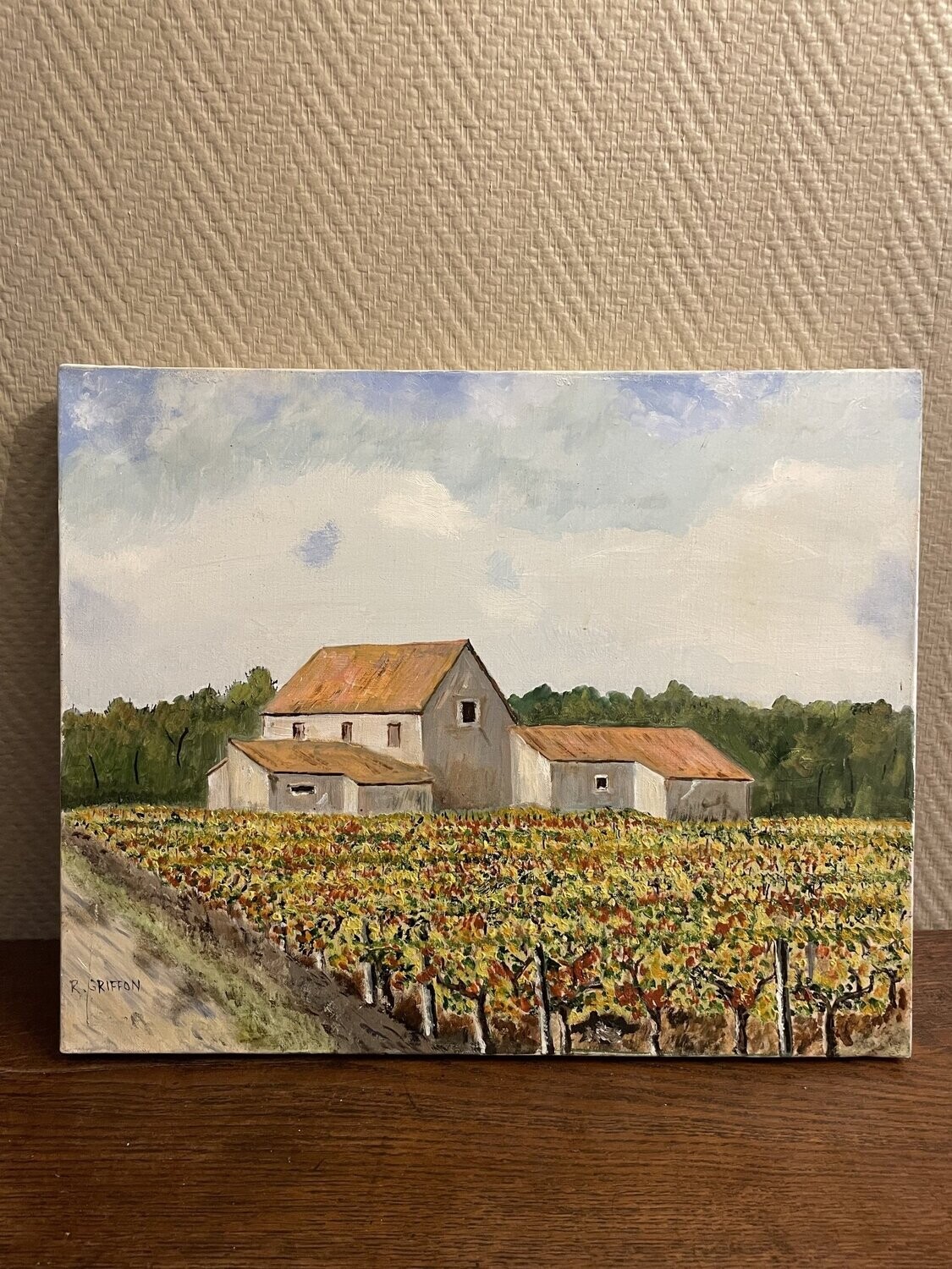 R. Griffon "Sauterne" - 46 cm x 38 cm