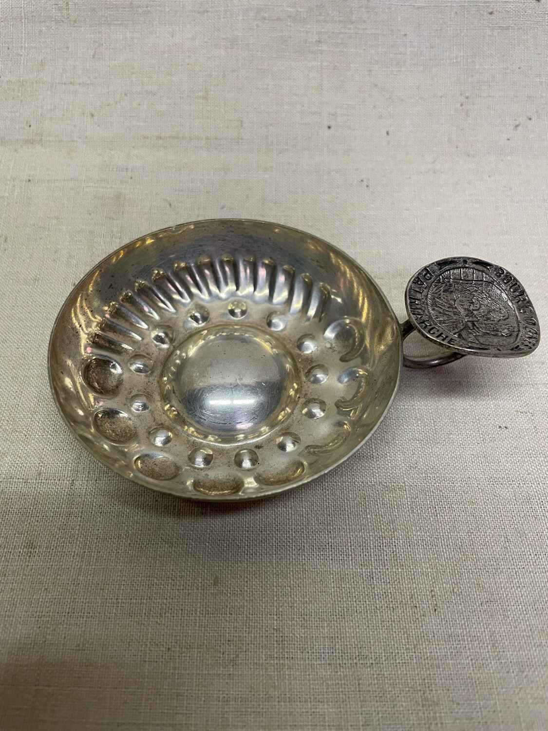 Taste vin en metal Marché au vin Beaune - O.V made in France - Diamètre 8 cm