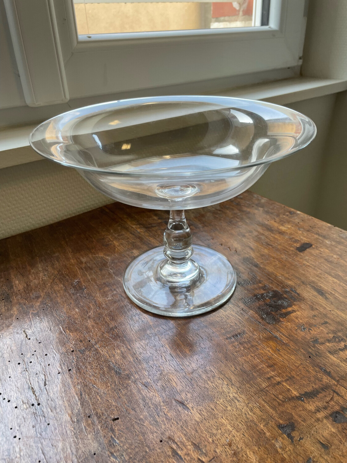 Coupe sur pied en cristal - 16,5 cm