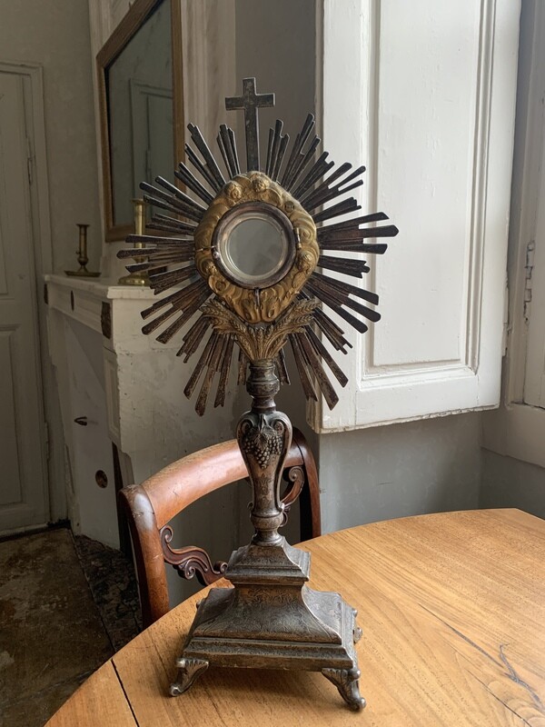 Exceptionnel ostensoir - 55 cm