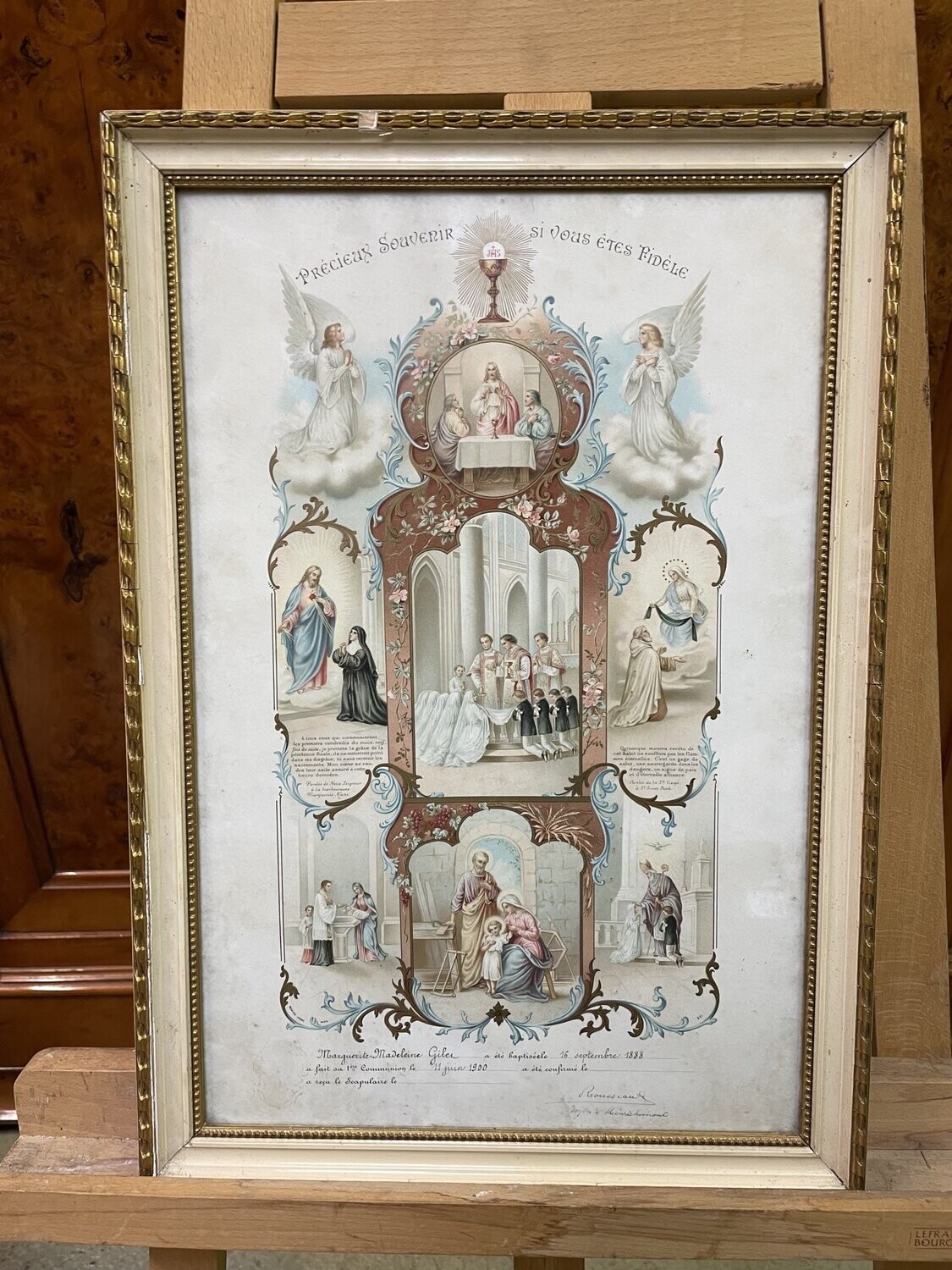 Tableau de baptême 36x52