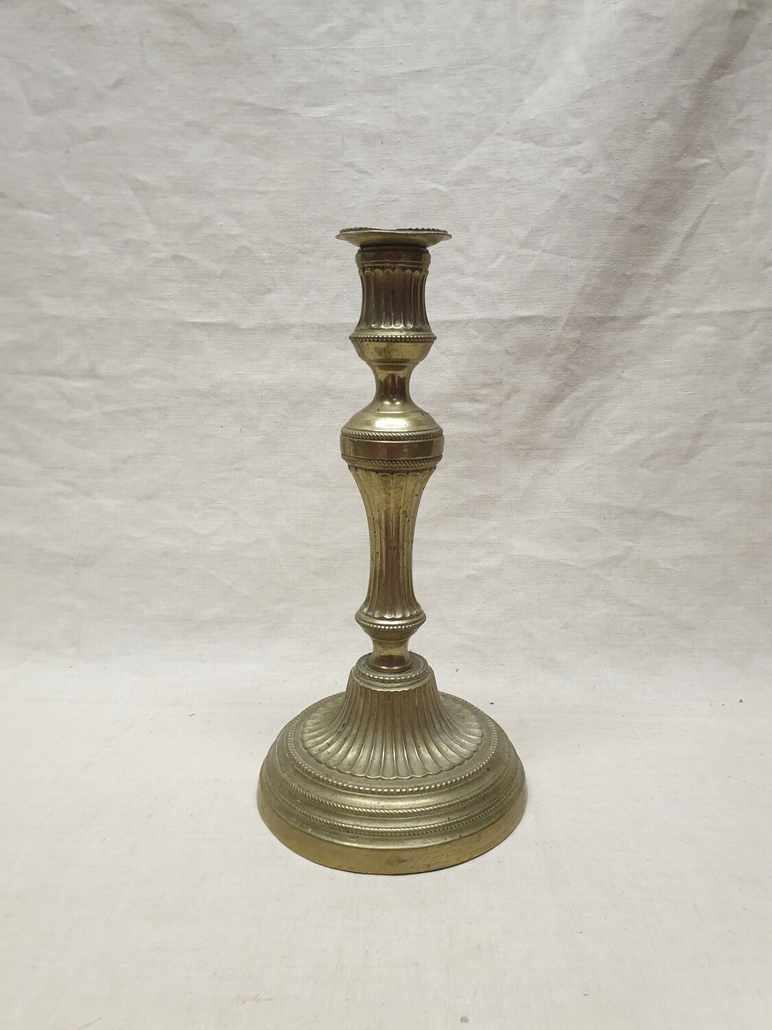 Bougeoir couleur bronze - 29 cm