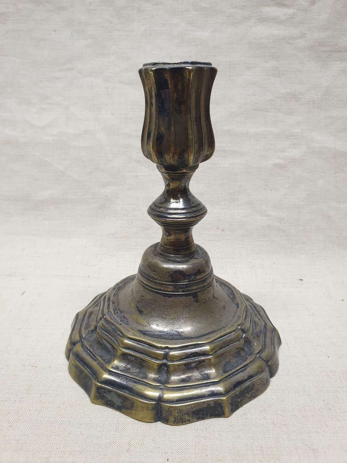 Bougeoir en bronze - 14,5 cm