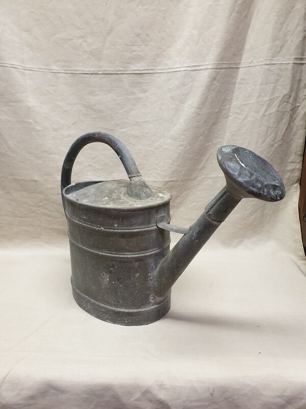 Arrosoir en zinc ancien - 42 cm